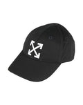 OFF-WHITE Off White Arrow Drill Baseball Cap Black White