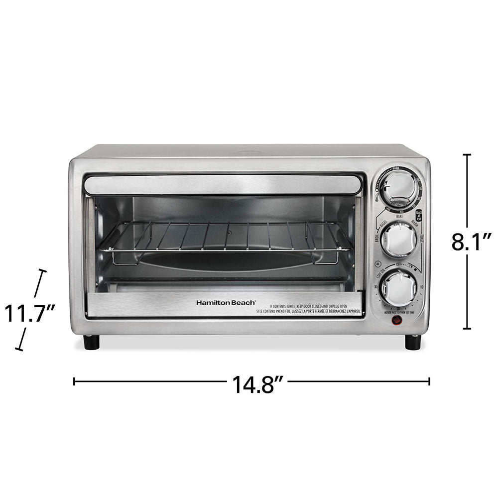 Hamilton Beach Stainless Steel Toaster Oven