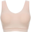 Chantelle Women's Softstretch Padded V-Neck Bralette (C16A10-OWU) - Ultra Nude - Size M/L