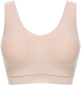 Chantelle Women's Softstretch Padded V-Neck Bralette (C16A10-OWU) - Ultra Nude - Size M/L