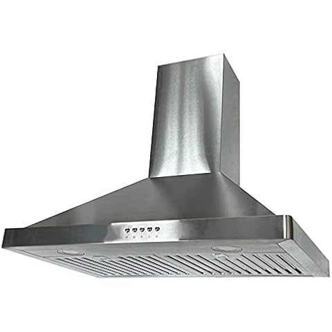 ONEEON Range Hood, 2psc Kitchen Hood, Wall Mount Range Hood and Insert Range Hood, Dishwasher-Safe Baffle Filters, LED Lights & 3-Min Delayed Shutdown