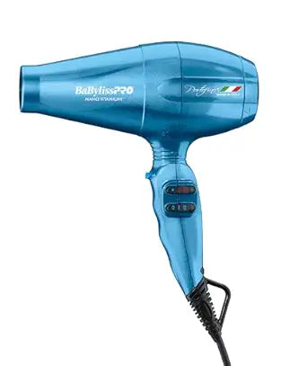 BaBylissPRO Hair Dryer, Nano Titanium Portofino 2000-Watt Blow Dryer, Hair Styling & Appliances, Blue, BNTB6610N