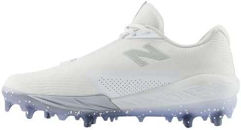 New Balance Men's FuelCell Comp V4, White/Silver, Men's 11