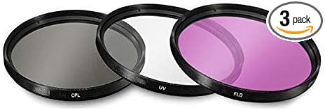 Commander Optics PRO HD 55mm 3PC Filter Kit (UV+CPL+FLD)