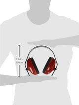 Howard Leight by Honeywell QM24+ Multi-Position Dielectric Safety Earmuff, Red