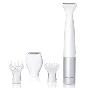 Panasonic Bikini Trimmer and Shaver for Women with 4 Attachments