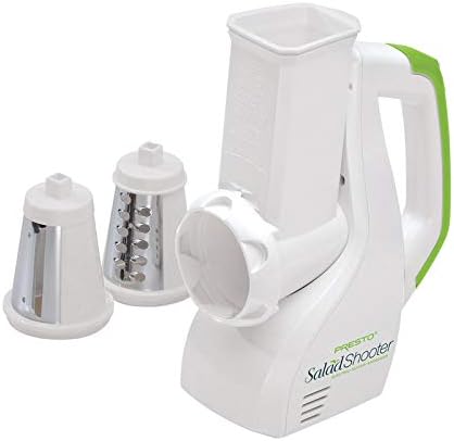 Presto Salad Shooter Electric Slicer/Shredder,White
