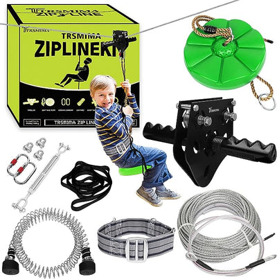Tresmima zipline kit for Playground Entertainment