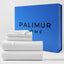 PALIMUR Home - Bed Sheet Set (4pcs), Premium Sateen Weave 400 TC (Queen)
