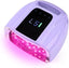 96W Rechargeable UV LED Nail Lamp,Portable Cordless UV Light for Nails with LCD Display Auto Sensor