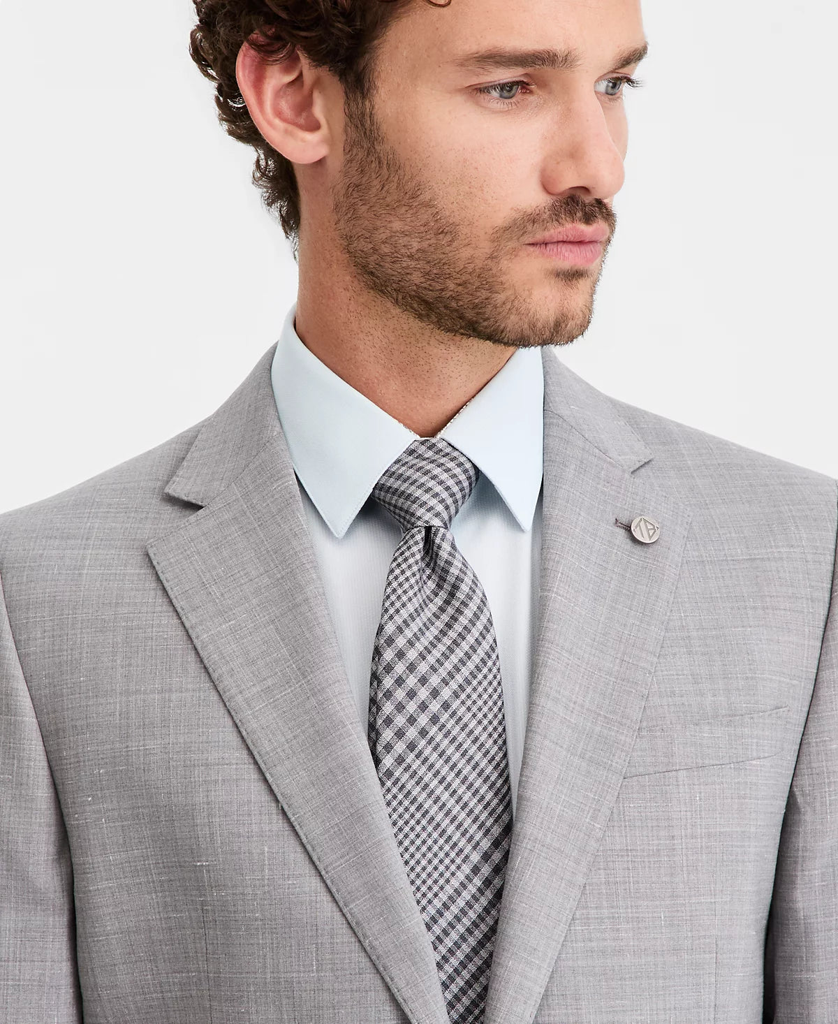 Ted by Ted Baker Men's Modern-Fit Wool-Blend Suit Separates Jacket - 42Reg