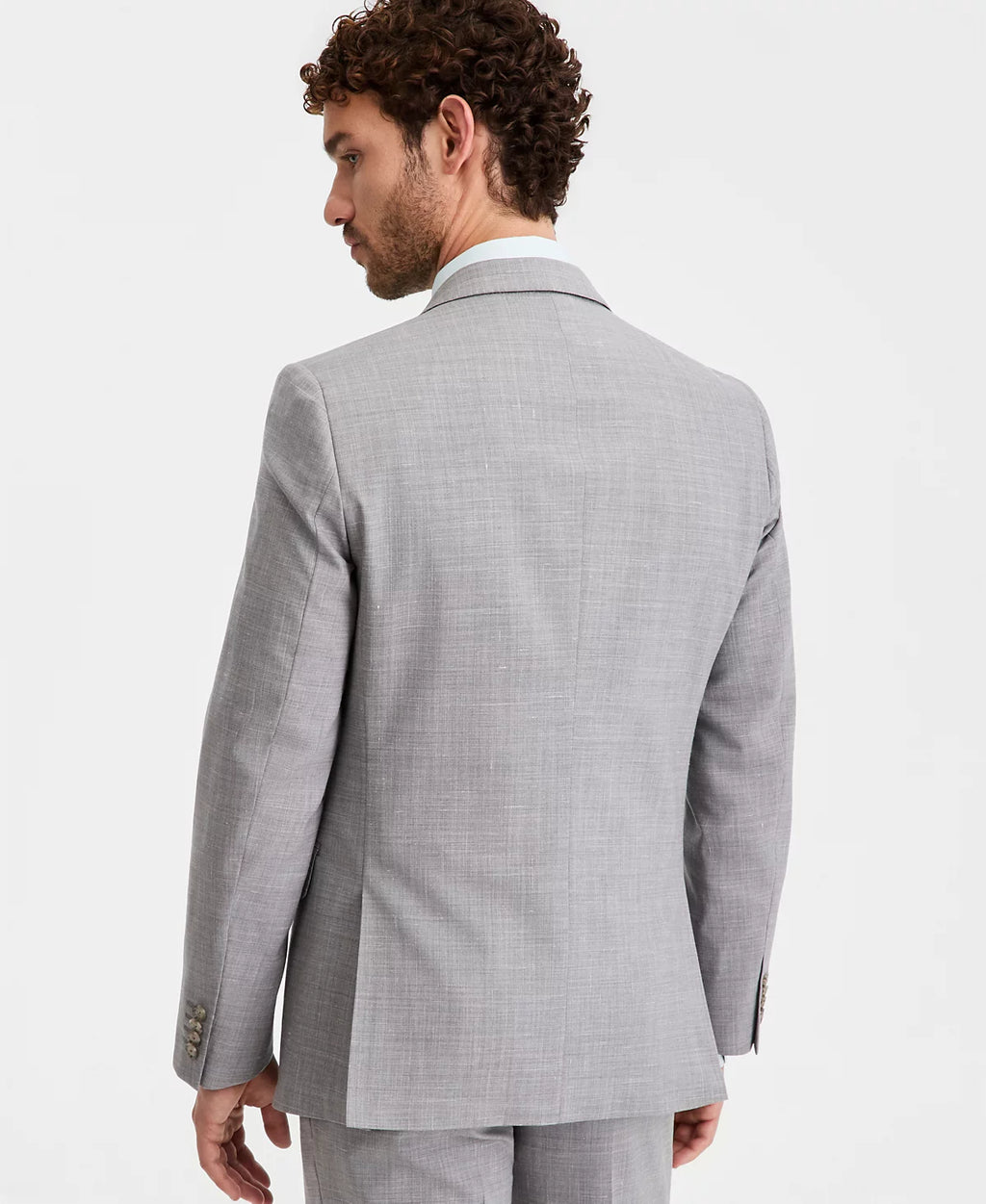 Ted by Ted Baker Men's Modern-Fit Wool-Blend Suit Separates Jacket - 42Reg