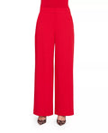 Tahari ASL Petite Clean-Waist Wide-Leg Pants Size: 4P