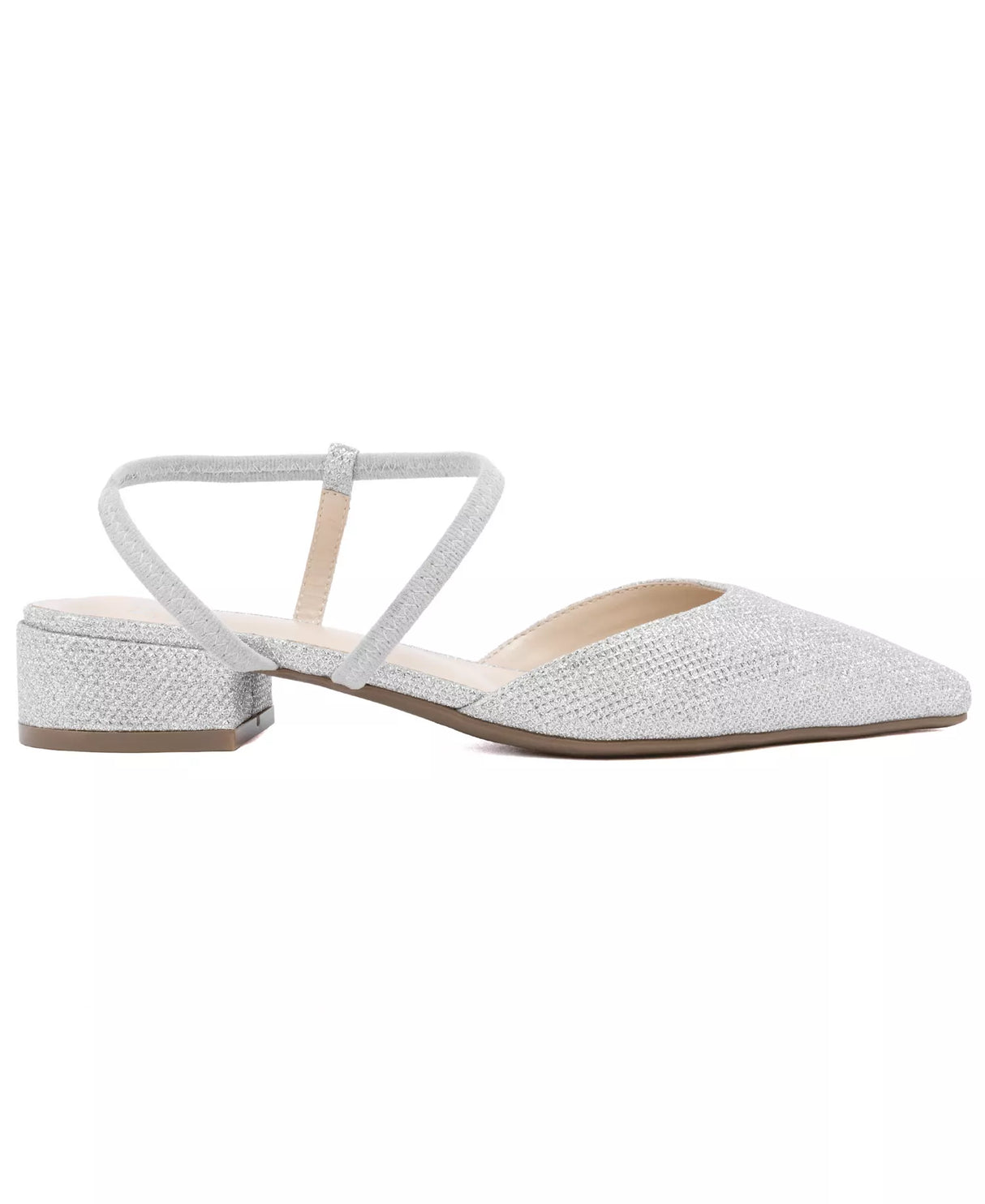 New York Jones Karmin Asymmetrical Pointed Toe Dress Flats - Size 9.5 M