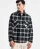 Hugo Boss Men's Oversized-Fit Ebolt Plaid Long-Sleeve Shirt Size XL