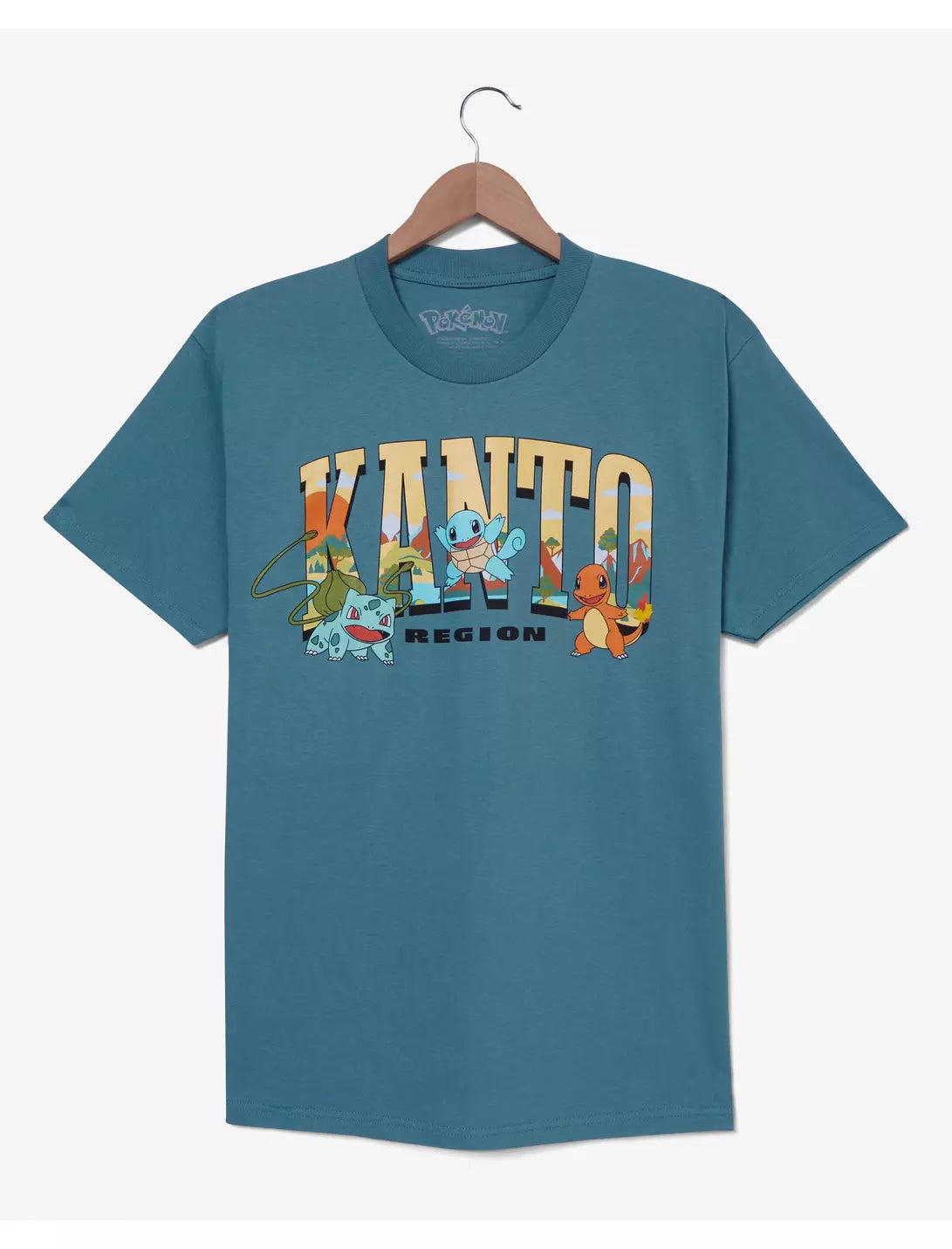 Pokémon Kanto Region Graphic T-Shirt— BoxLunch Exclusive M