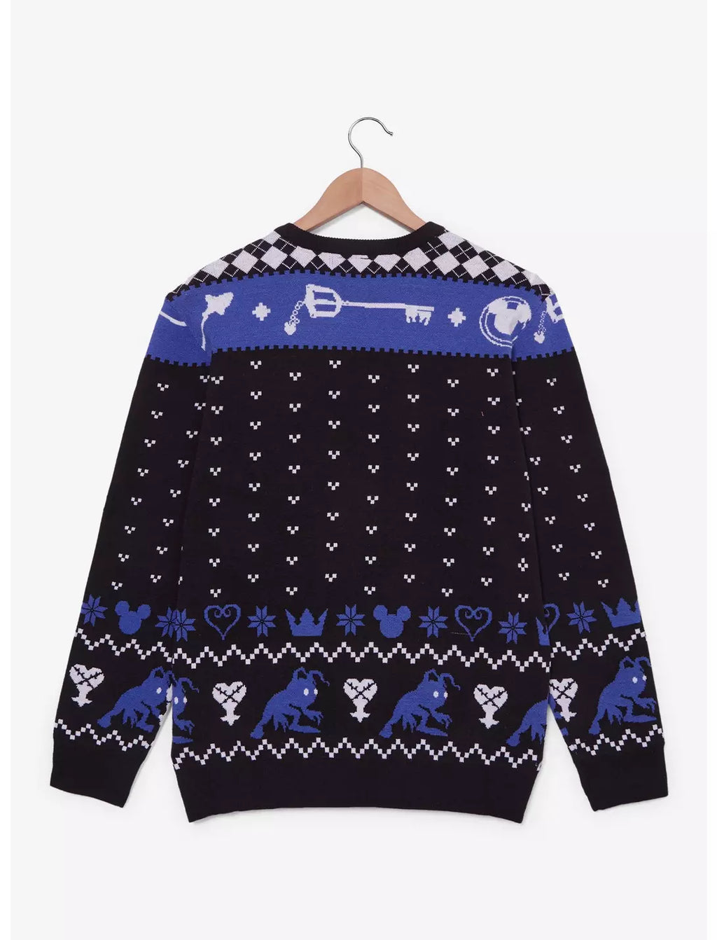 Kingdom Hearts Trio Holiday Sweater by BoxLunch - Size Large