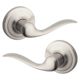 Kwikset Signature Series 720TNL15CP Passage Lever, Non-Locking Lock, Satin Nickel