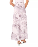 1.STATE Women's Column Printed Maxi Skirt Size: M