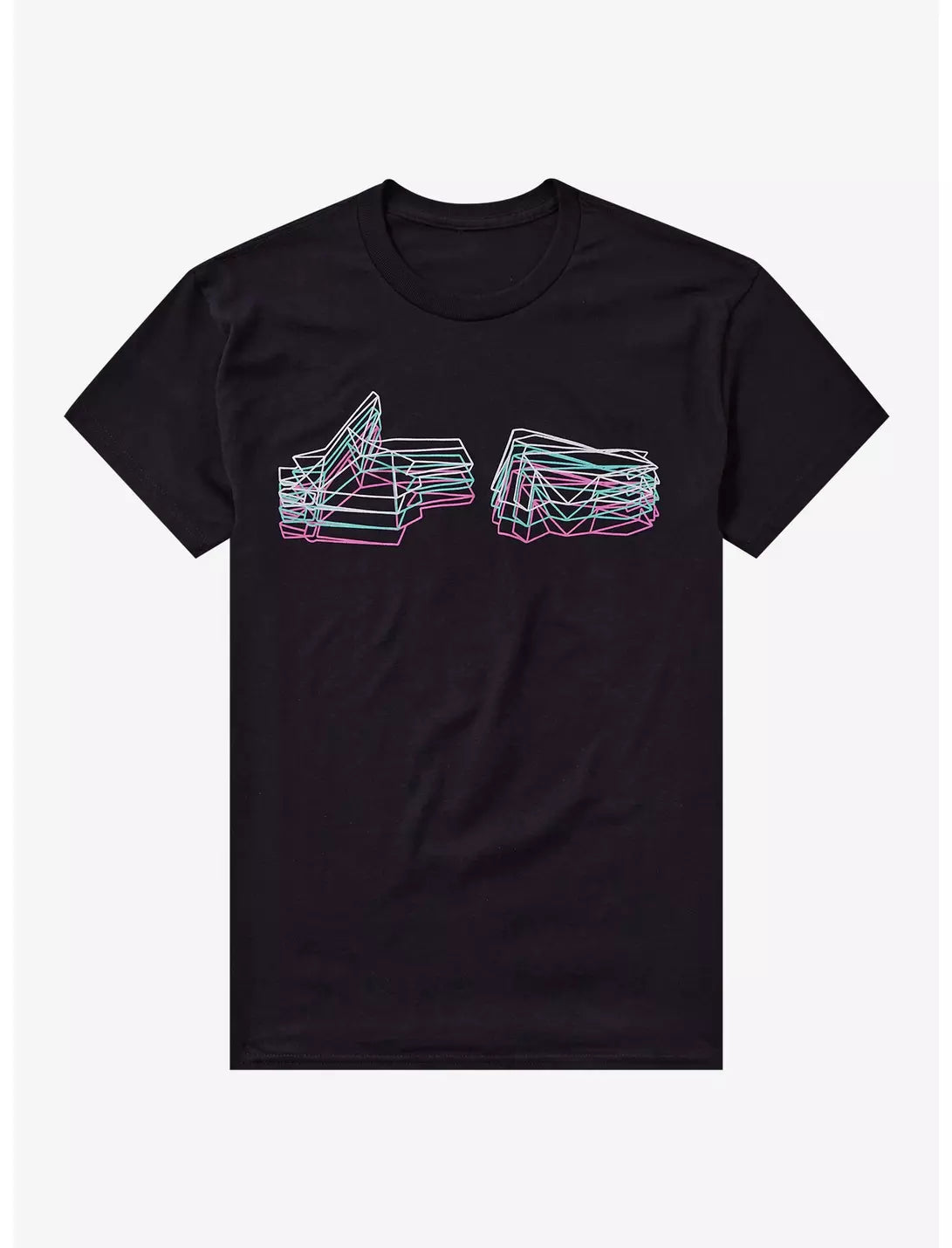 Run The Jewels Line Art Hands T-Shirt Size M