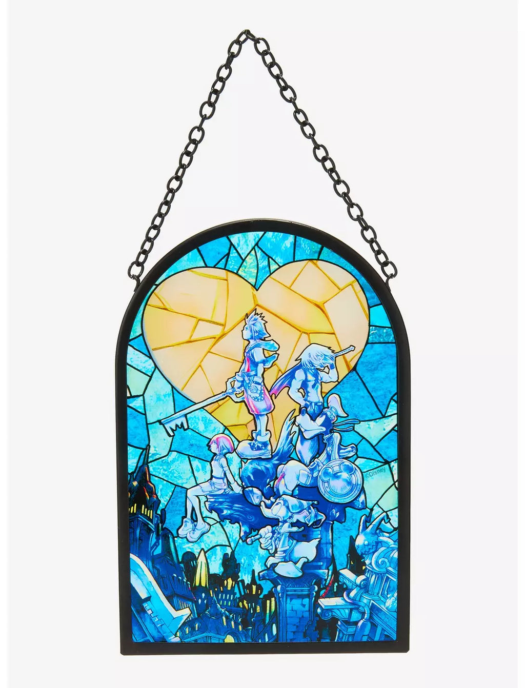 Disney Kingdom Hearts-Stained Glass Portrait Wall Art by BoxLunch