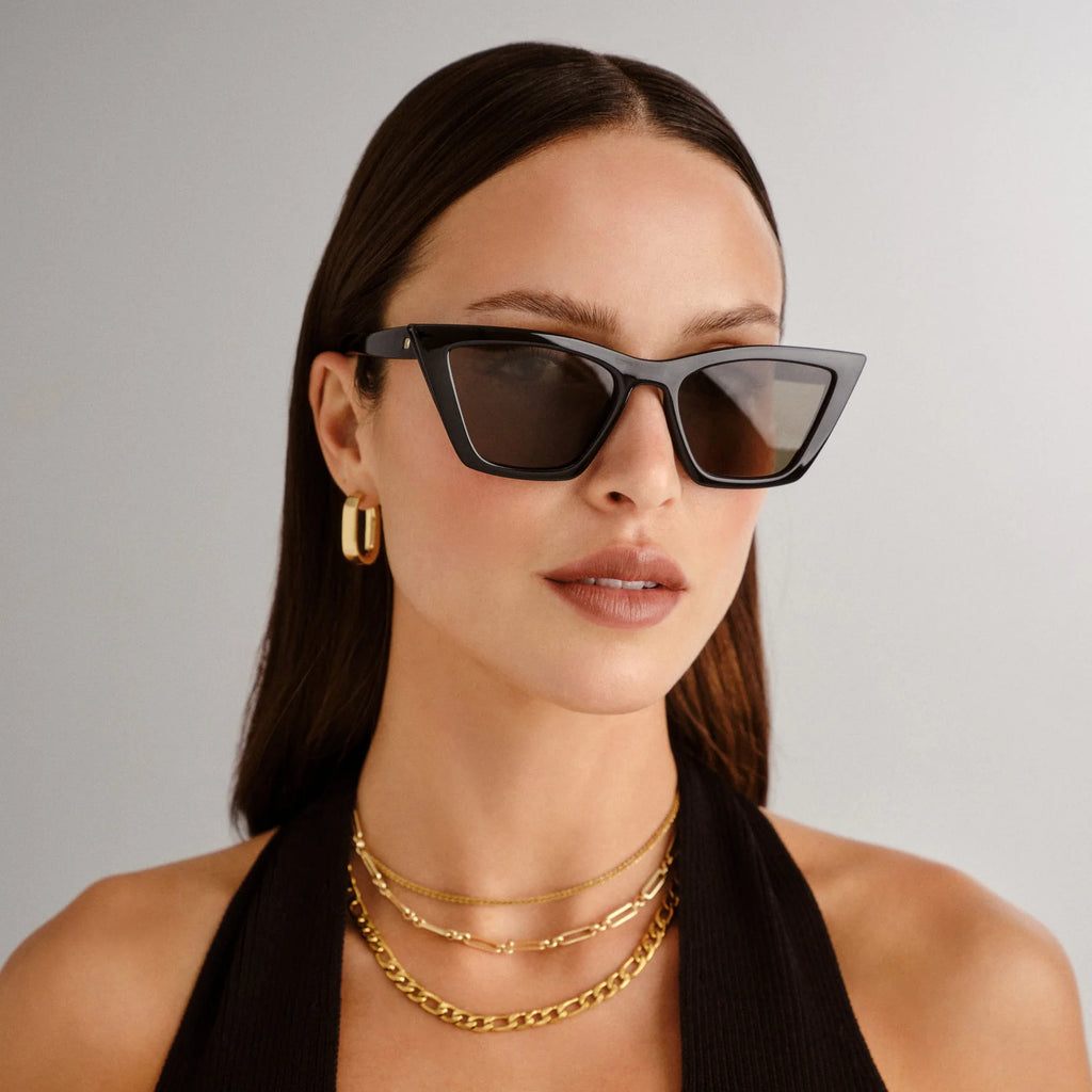 Le Specs Velodrome | Black Sunglasses