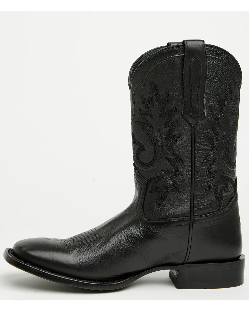 Cody James Black 1978 Hayward Western Boots, Broad Square Toe, Black, 11 D