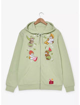 Mofusand Fruit Cats Embroidered Zippered Hoodie by BoxLunch