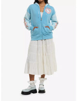 Cogimyun Cherries Blue Girls Hoodie  LG