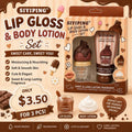 SIYIPING LIPGLOSS & HAND CREAM-CHOCO OVERDOSE