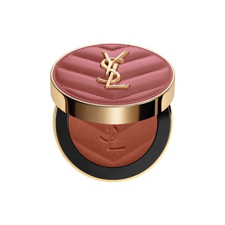 YVES SAINT LAURENT MAKE ME BLUSH 24H BUILDABLE BLURRING POWDER BLUSH- Honey Moon