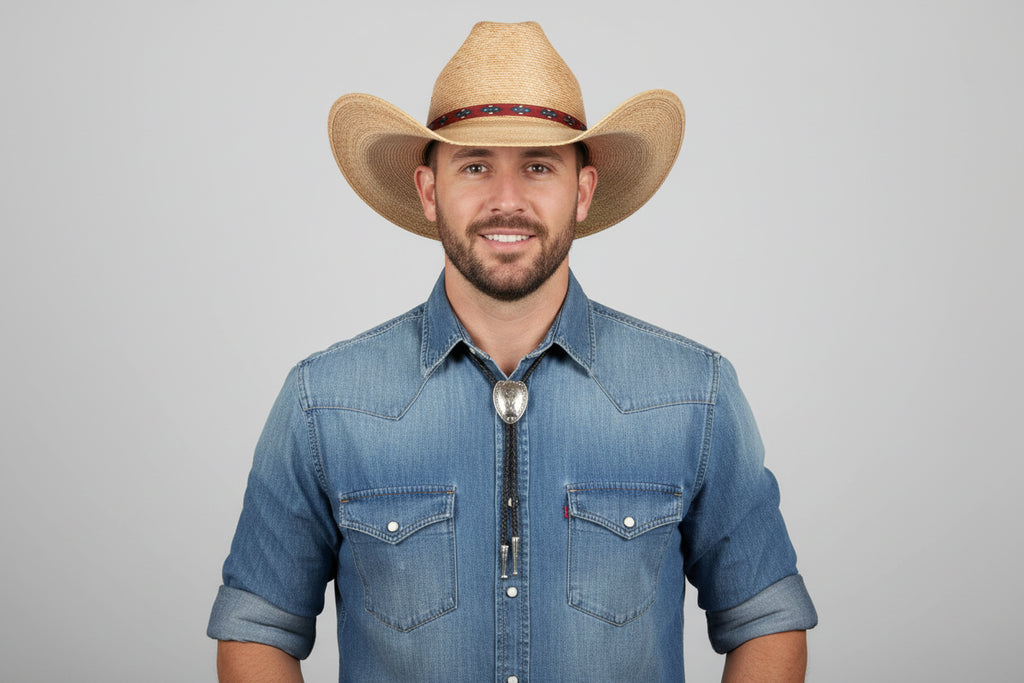 Brazos Straw Cowboy Hat  L/XL