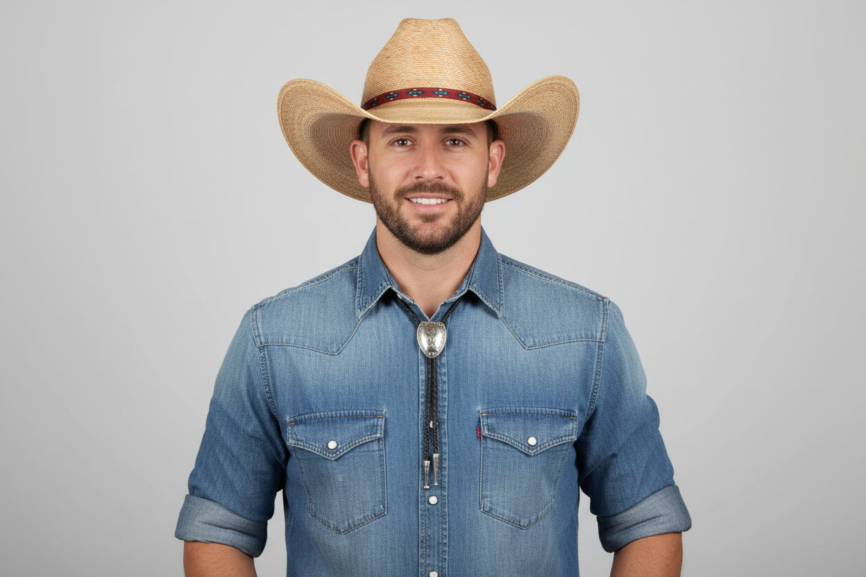 Brazos Straw Cowboy Hat  L/XL