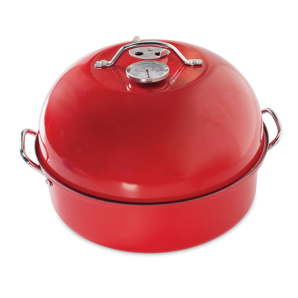 Nordic Ware Full-Size Stovetop Kettle Smoker - Red