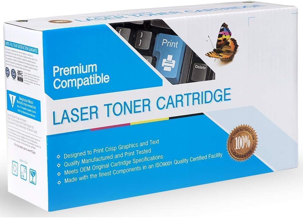 Quality BLACK Toner for HP 124A, Q6000A, Color LaserJet