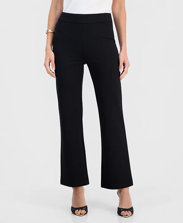 I.N.C. International Concepts Petite High-Rise Bootcut Pull-On Pants Size 12