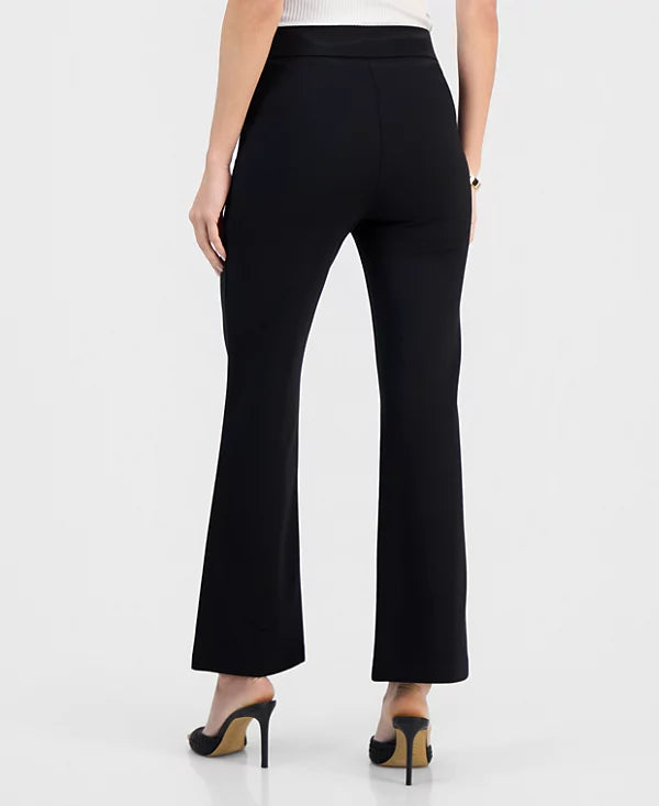 I.N.C. International Concepts Petite High-Rise Bootcut Pull-On Pants Size 12