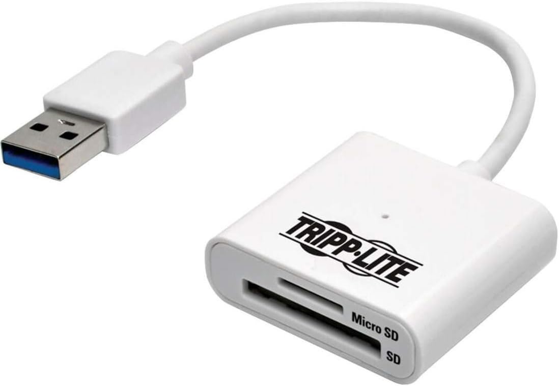 Tripp Lite USB 3.0 SD/Micro SD Memory Card Reader