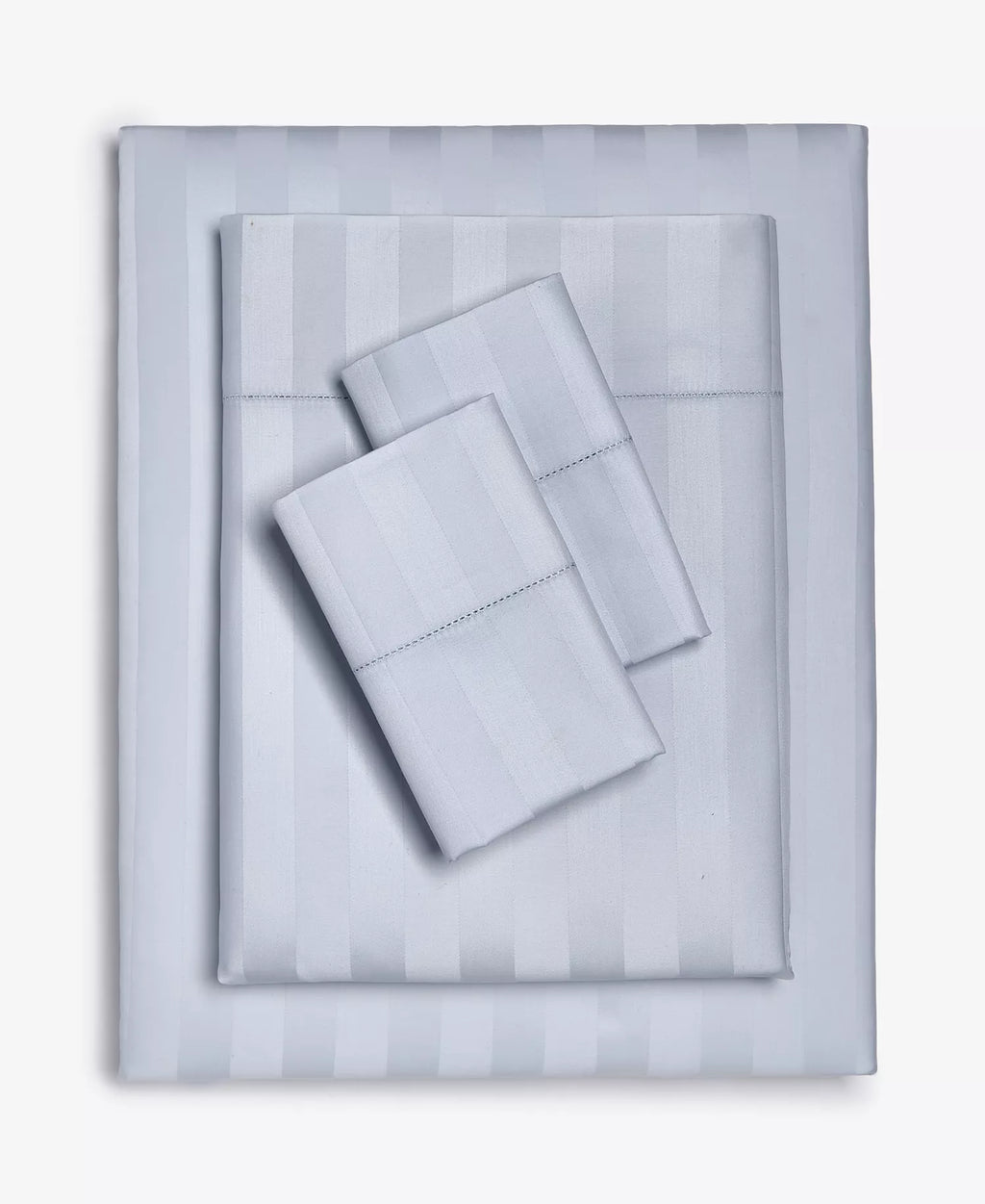 Charter Club - Stripe 550 Thread Count 100% Cotton 3-Pc. Sheet Set, California King