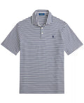 Men's Classic Fit Short-Sleeve Soft Cotton Polo Shirt, Medium