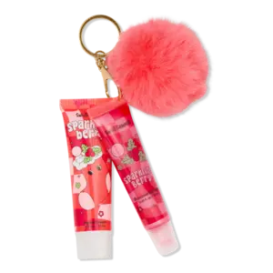Sweet Shimmer Lip Balm/Hand Cream Set - Sparkling Berry