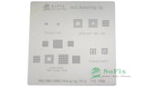 MacBook master chips steel sheet: 2015-2020 MAC wifi Chip, MacBook Small BGA Chips, PMU/SMC/USBC/Charging Chip