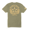 Staccato Cactus Badge Tee 3.0 - Military Green - Size: XL