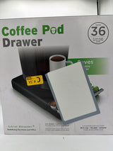 Mind Reader Single Serve Coffee Pod Drawer, 36 Pod Capacity