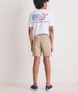 Vineyard Vines Boys' Pull-On Chino Shorts - Khaki - Size: 16