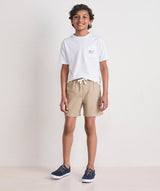 Vineyard Vines Boys' Pull-On Chino Shorts - Khaki - Size: 16