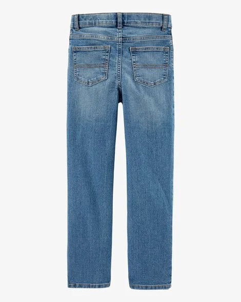 OSH KOSH B'GOSH Boys' Straight-Leg Jeans - Medium Wash - 14R