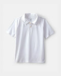 OSH KOSH B'GOSH Boys Uniform Active Polo Shirt - White - 4