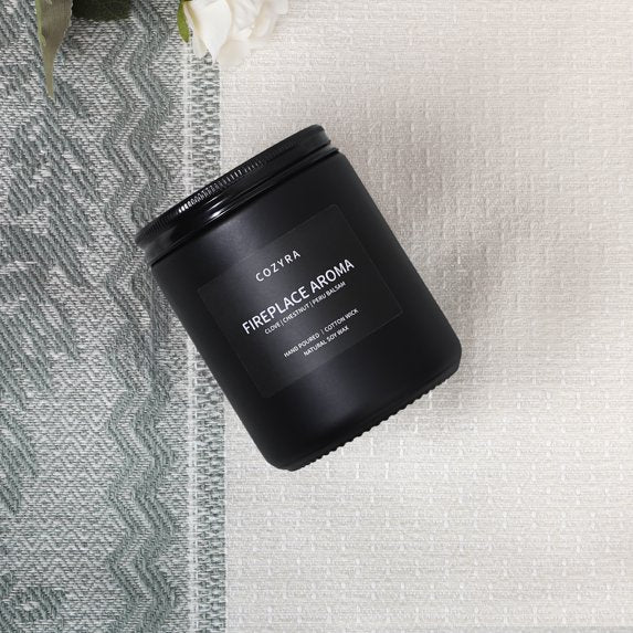 COZYRA Aromatherapy Candle - FIREPLACE AROMA