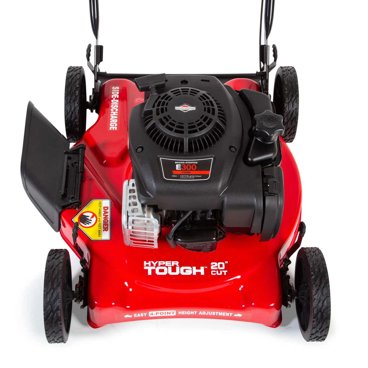 Hyper Tough 20-inch Gas Push Mower w 125cc Briggs & Stratton Engine